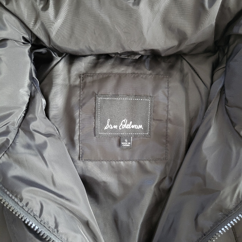 Sam Edelman Womens' Black Puffer Jacket - Picture 5 of 6